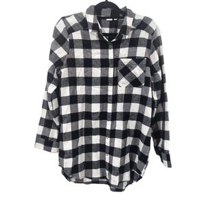 BP Flannel Buffalo Plaid Nightshirt